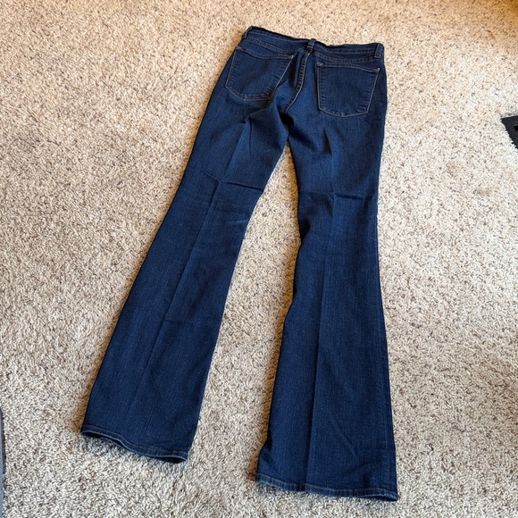 J Brand Dark Blue Flare Leg Women's Jeans Size 26 - Picture 6 of 6